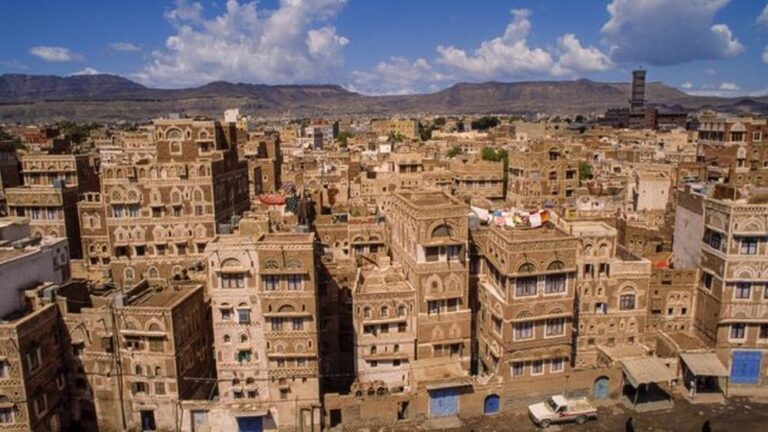 A cidade antiga de Saná. — Foto: GETTY IMAGES